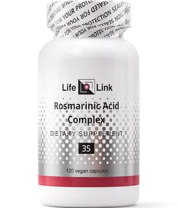 LifeLink Rosmarinic Acid Complex | 120 capsules | Vegan, Non-GMO, Gluten Free | Antioxidant, Anti-Aging | Made in the USA