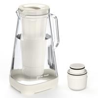 10 Cup White Pitcher +filter