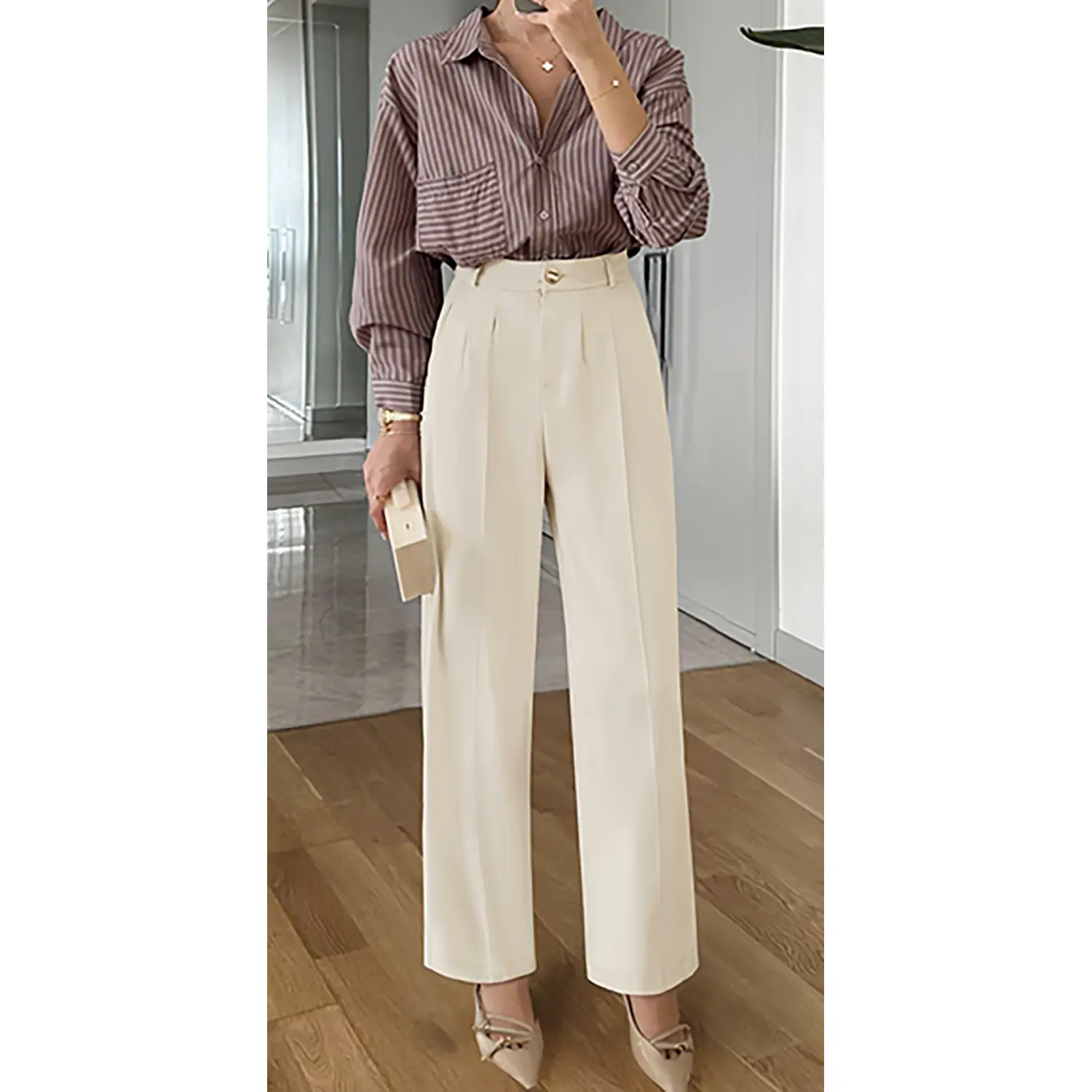 ZESICA Women's Wide Leg Dress Pants 2026 High Waisted Business Casual Palazzo Pants Work Office Slacks Trousers - TikTok Shop ZESICA Women's Wide Leg Dress Pants 2026 High Waisted Business Casual Palazzo Pants Work Office Slacks Trousers - TikTok Shop