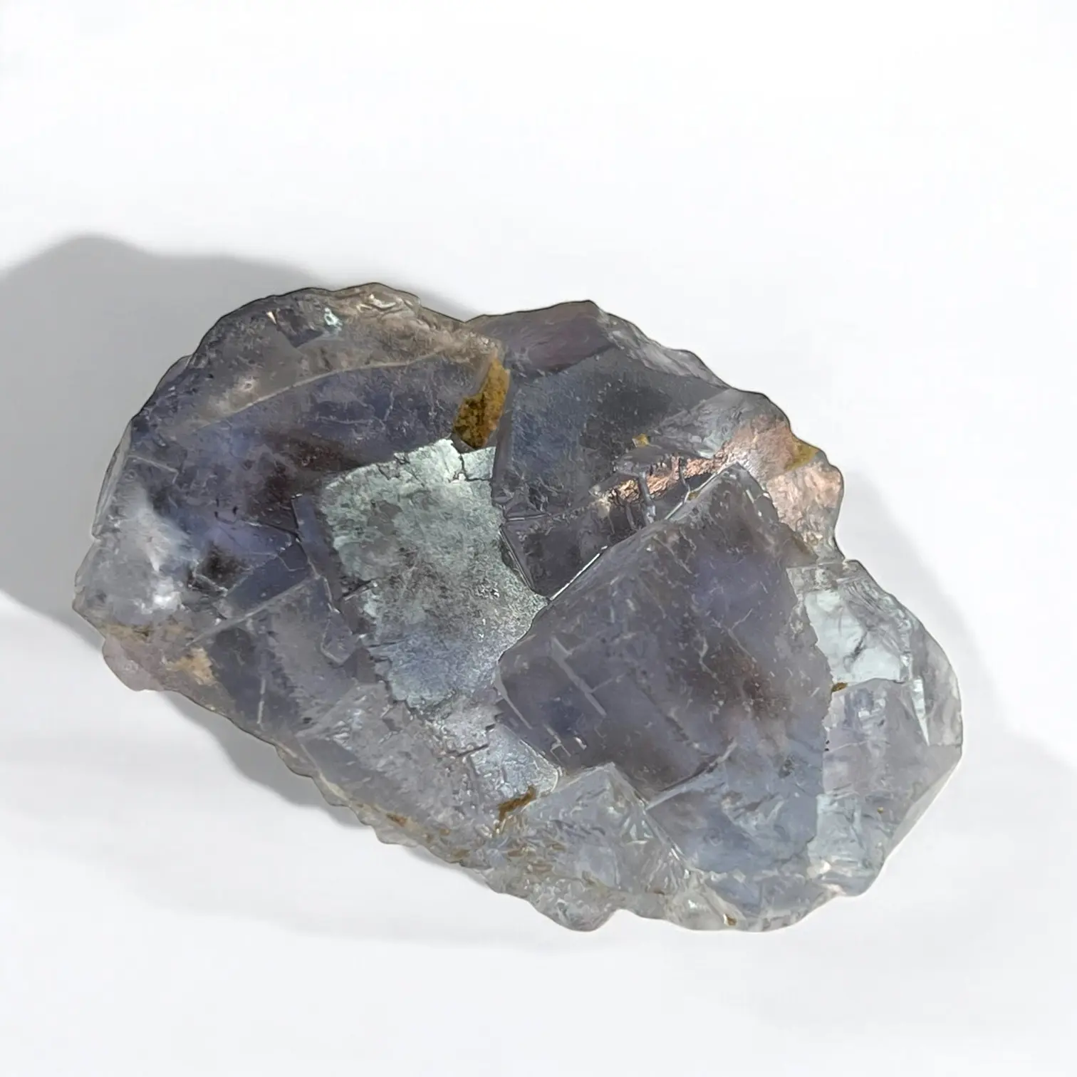 Blue Fluorite Mineral Specimen from Minerva Mine No. 1