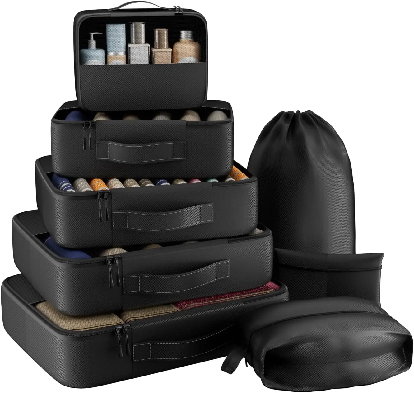 8 Set Packing Cubes for Travel,Luggage Organizers for Travel Accessories GWXGWX