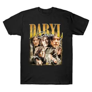 Darryl Diixon Bootleg Vintage T-Shirt, Retro Graphic Unisex Tee Gift For Women and Men, Darryl Dioxon Sweatshirt, WaIking Deead Movie Fan Hoodie