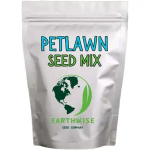 Earthwise PetLawn Seed Mix – 1/2 lb – Dog & Pet-Friendly Grass Seed – Fast-Growing, Durable Lawn – Covers 200 sq. ft. (Bare) / 500 sq. ft. (Overseed)