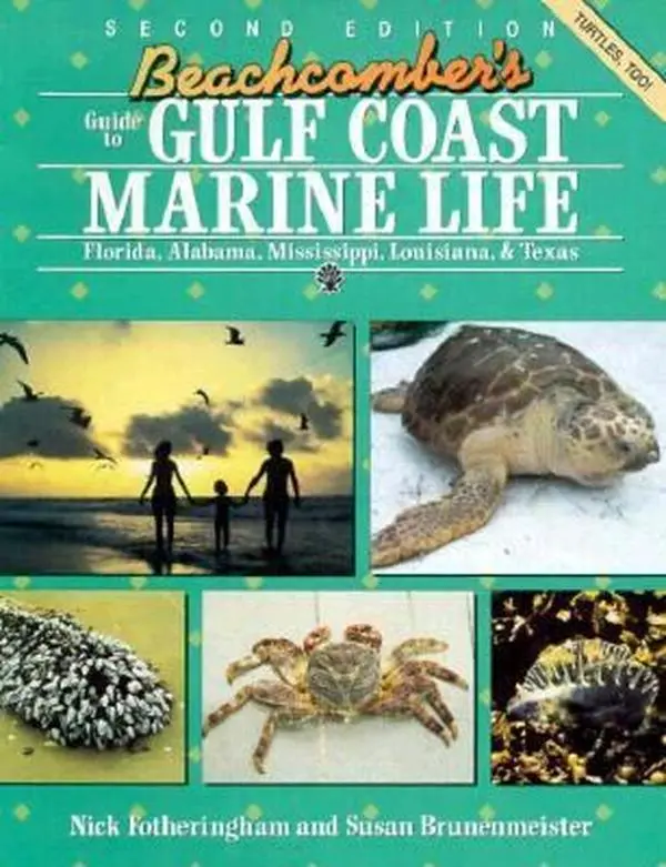 USED Book - Beachcomber's Guide to Gulf Coast Marine Life: Florida, Alabama, Mississippi, Louisiana, & Texas by Nick Fotheringham (Paperback) - english