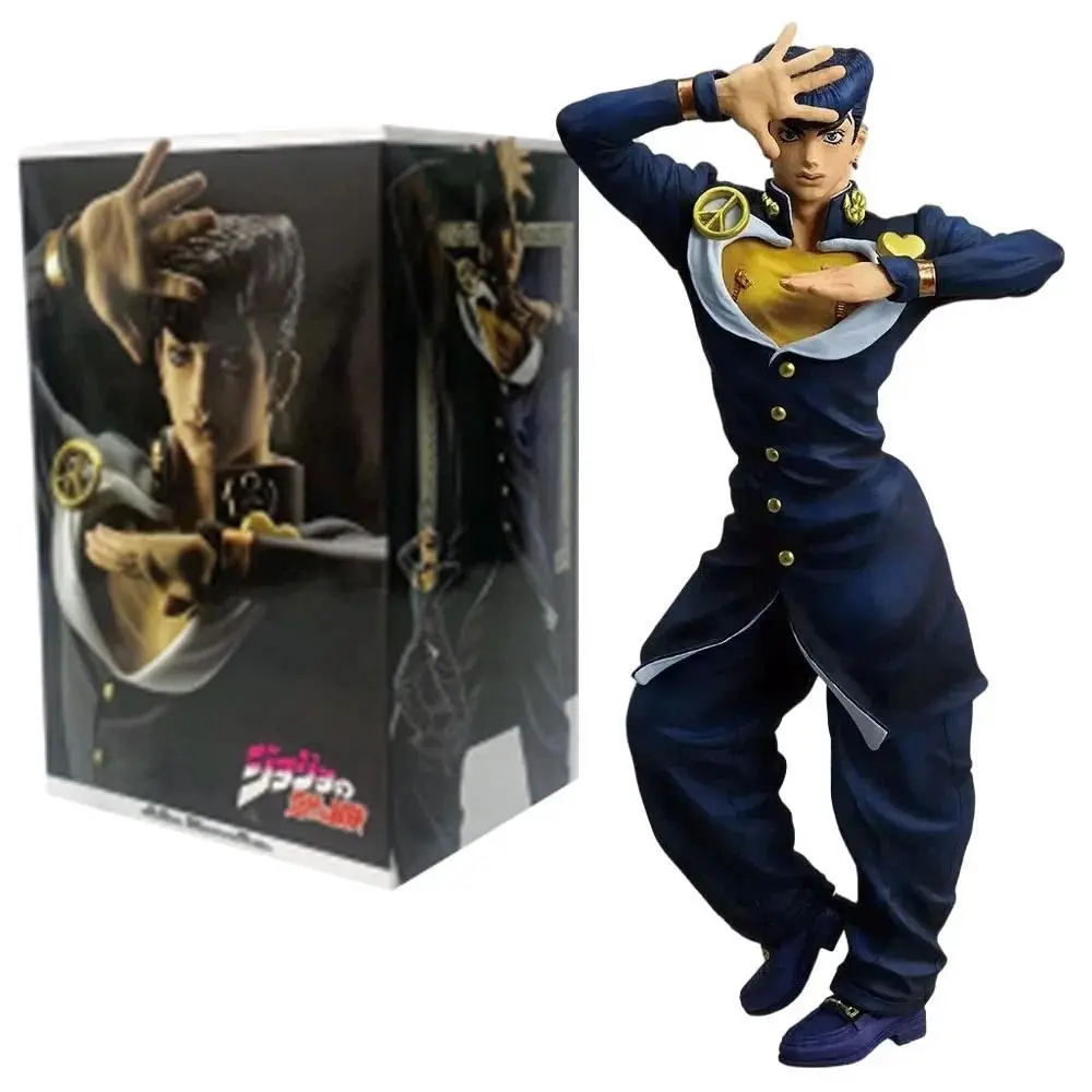 18cm JoJos Bizarre Adventure Anime Figure Josuke Higashikata PVC Collection Model Figurine Toys For Fans Birthday Gifts