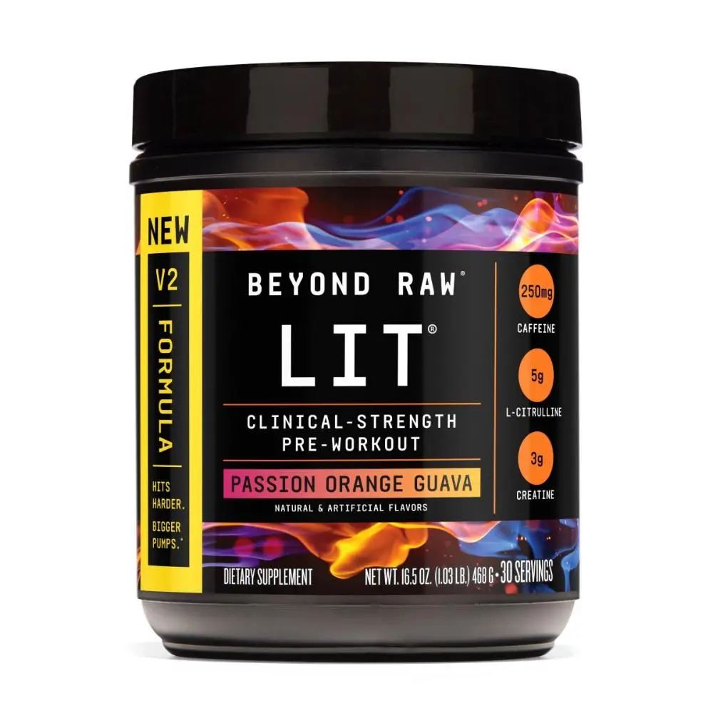 Beyond Raw LIT Pre Workout Powder