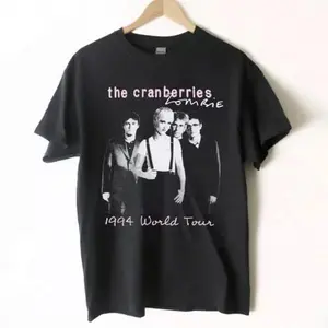 Hot The Cranberries Band 1994 Tour New Popular Crew Neck Unisex T-Shirt