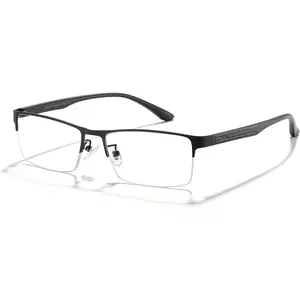 Cyxus Blue Light Blocking Glasses for Men Woman Semi Rim Computer Gaming Office Study Eyeglasses with UV Protection 8001