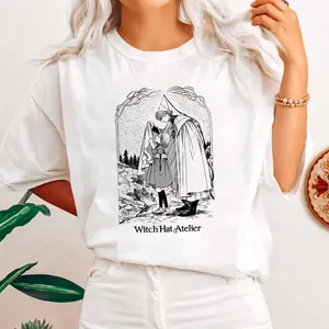 Witch Hat Atelier Coco and Qifrey shirt, Atelier of Witch Hat Anime Hoodie, Cute Coco Anime Crewneck, Manga Fan Gift Shirt