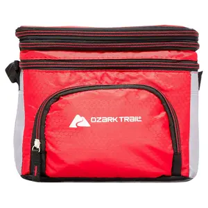 Ozark Trail 6-Can Soft-Sided Cooler, Red