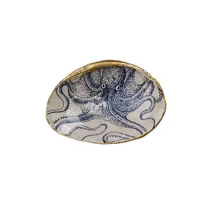 Octopus Decorative Resin Oyster Shell