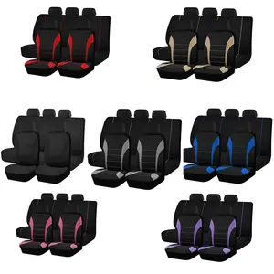 Fashionable Car Seat Cover for Car Decor (1 Set), Car Accessories, Car Stuff, Universal Car Seat Protector for Front & Rear Seat, Car Gadgets, Car Interior Decora Accessories for Women & Men, Car Gadgets, Auto Seat Covers, Auto Seat Protectors