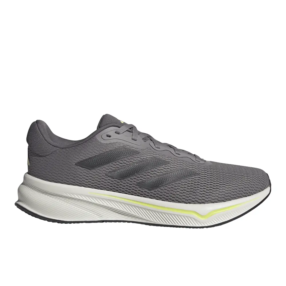 adidas Mens Response Running Sneakers Shoes - Grey