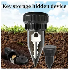 Realistic Sprinkler Head Hidden Key Holder – Waterproof Outdoor Hide-a-Key Safe, Durable & Discreet Garden Security Storage