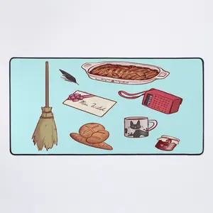 Kiki’s Delivery Service Objects Mouse Pad | Anime Mouse Pad Store