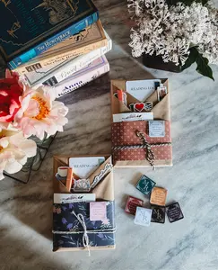 Blind Date with a Classic Book | With stickers, annotating tabs, handmade bookmarks and more! bundle Bookish Blind