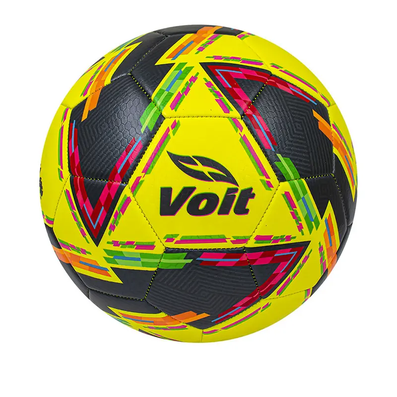 Voit Morph Official Liga MX Clausura 2025 Size 5 Match Soccer Ball - Vibrant Yellow Football Equipment, Outdoor Game Ball, Recreational Use, Standard Size for Most Matches