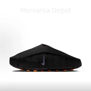 Trendy Casual Comfortable Slip-On Slippers for Men - Black