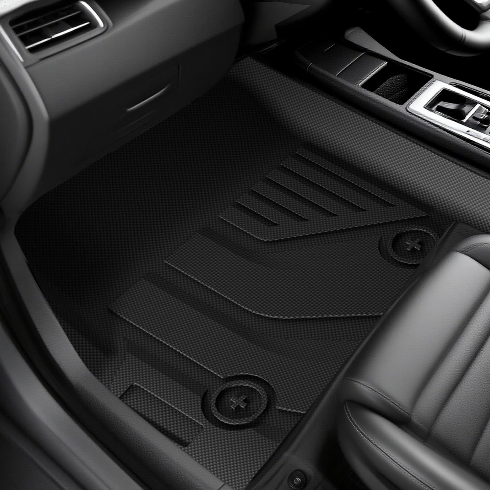 Floor Mats TEP Fits for Ford F-150 2010-2014 All-Weather Automotive Floor Mats Waterproof Heavy Duty Car Mats Flexible Floor Liners 3pcs