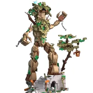 942pcs Tree Man DIY Building Block Toy Set, Perfect Gift for Kids & Halloween, Educational Construction Playset for Creative Fun!