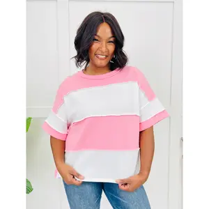 Crush the Contrast Top In Multiple Colors