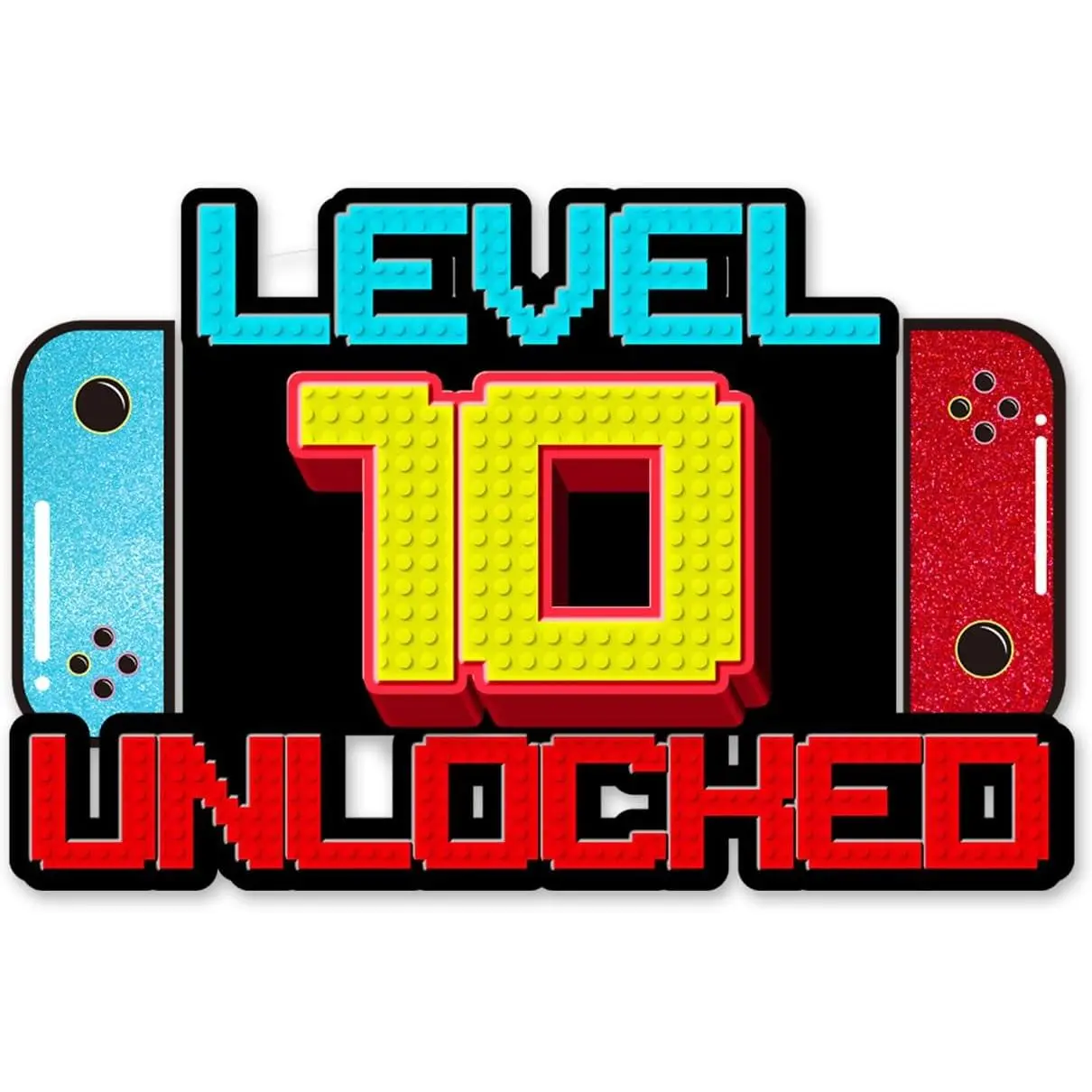 Gaming 10th Birthday Invitation Cards for Boys - 20 Fill-in Cards with Envelopes, Festive Party Supplies for 10-Year-Old's Gaming Themed Celebration