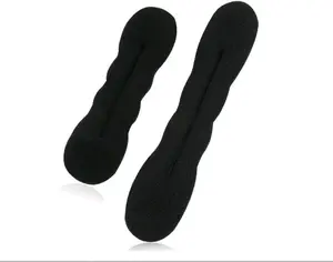 2pcs Fashion Bun Maker Sponge Loop headbands- Plastic Ergonomic Hair Styling Tool for Women & s, Effortless Bun Updo Accessory for Parties Weddings Everyday Hairstyles, Cute Hair Accessories