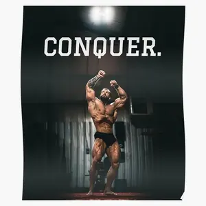 CBum Bodybuilding Legend Poster - Inspiring and Motivational Art Celebrating the Achievements of Bodybuilding Legend CBum (Chris Bumstead)