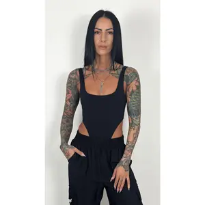 SNATCHED SCOOP BODYSUIT