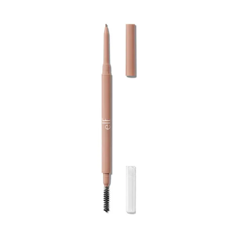 e.l.f. Micro-Fine Brow Pencil - 1mm Ultra-Fine Tip Creates Hair-Like Strokes, Waterproof Long-Lasting, Dual-Ended with Spoolie, 8 Shades