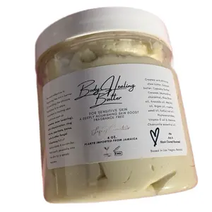 Body Healing Butter - Sensitive Skin Support Butter, 6.5 oz, Cultured with Cultured Cream, Perfect for Skin Boosting