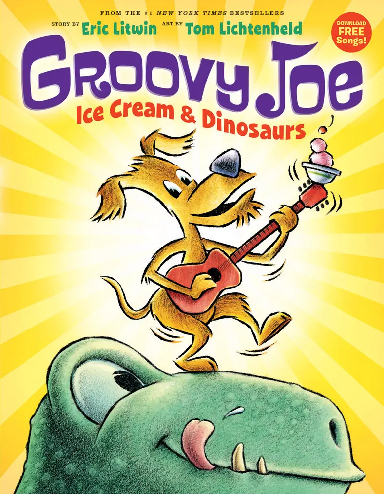 USED Book - Ice Cream & Dinosaurs (Groovy Joe #1): Volume 1 by Litwin, Eric (Hardcover) - english