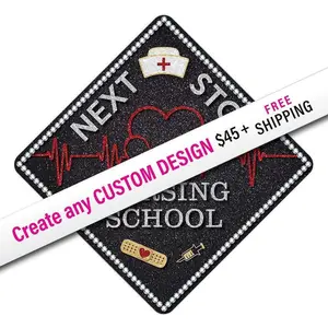Grad Cap Topper Design Assistance - Custom , Graduation Cap Decorations by Tassel Toppers