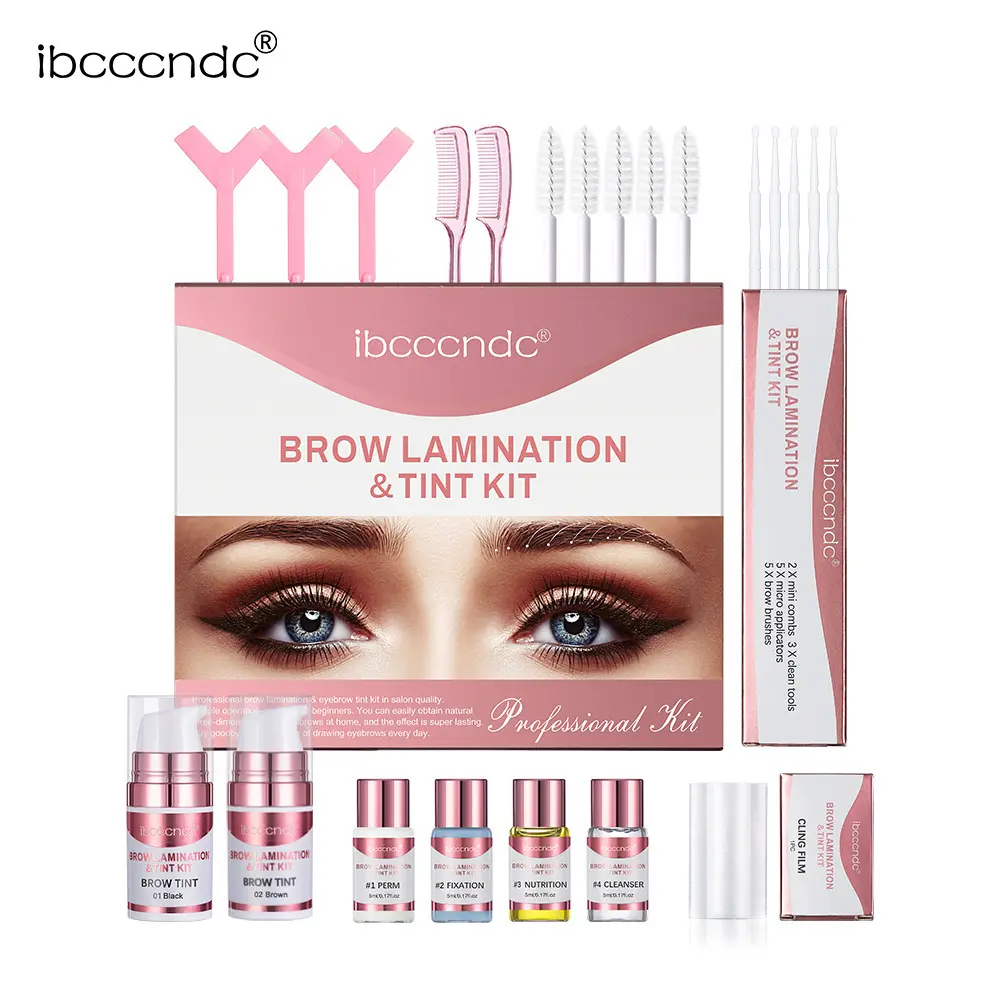 Eyebrow styling agent, hot dye eyebrow set - DIY soap eyebrow and lifting effect, easy to operate, 24-hour maintenance/all day maintenance effect, customized exclusive eyebrow shape Brow Tint Cream Precisely Sculpted Brows