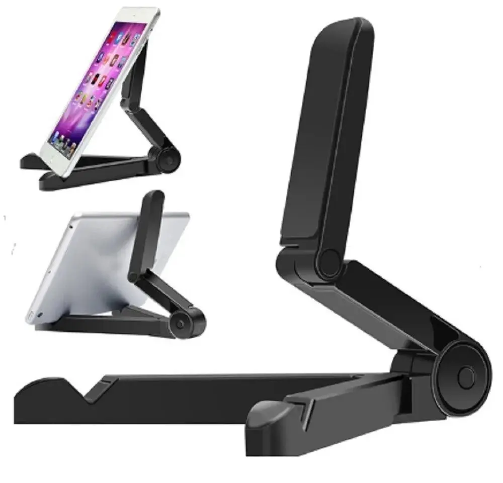 7-Style Multi-Angle Adjustable Folding Silicone & Environmental Engineering Plastic Laptop Stand - Anti-Slipping, Portable Desktop Holder for iPad/Tablets, PC Laptop Stands & Trays Computer Accessories