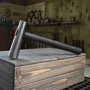 Japanese blacksmith double headed round hammer 2.4 lbs