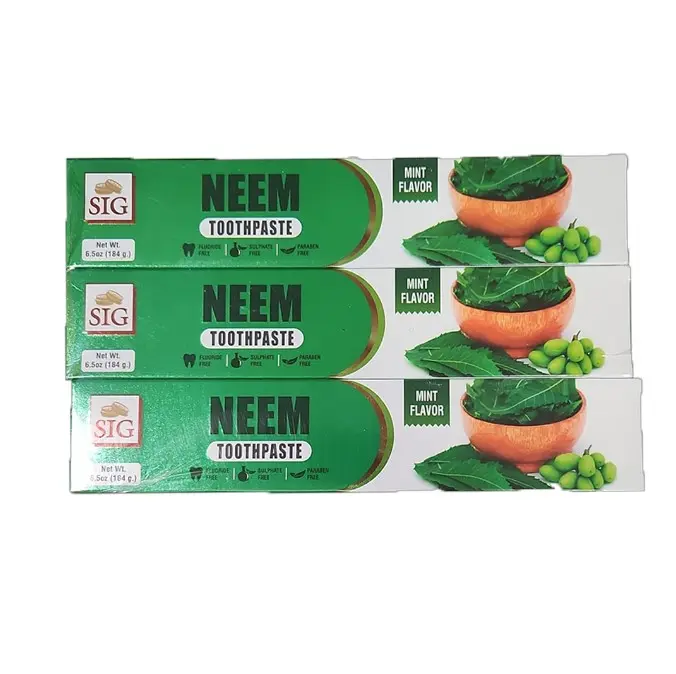 Neem Toothpaste - Mint Flavour - (Pack of 3)