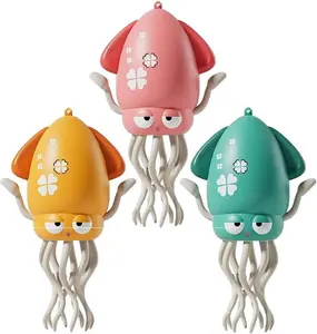 Electric Dancing Octopus Toy, Sensor Interactive Crawling Octopus Toy, Educational Musical Sensory Toy for Kids