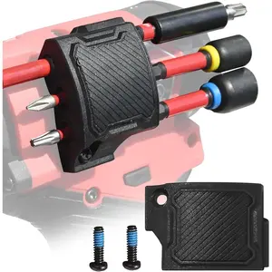 Bit Holder for Milwaukee M12 Impact Driver, Magnetic Tool Holder with Two Screws