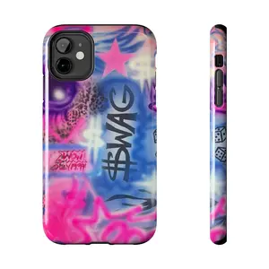 "$wag" airbrush iPhone case