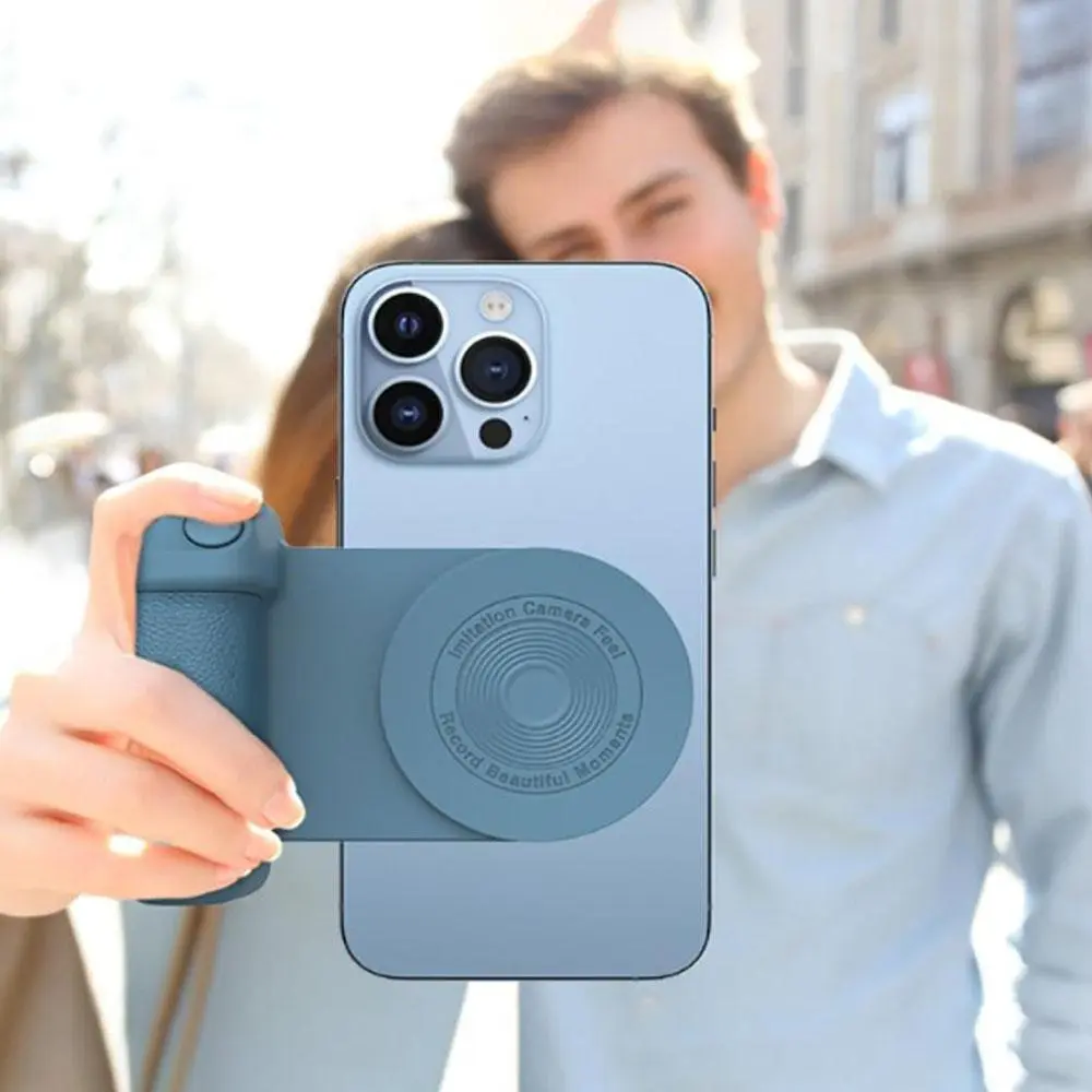 Portable Magnetic Selfie Handle, Rechargeable Magnetic Selfie Handle, Portable Selfie Bracket for iPhone & Android, Mobile Phone Accessories