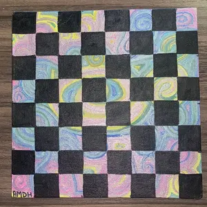 Checker Board Painting