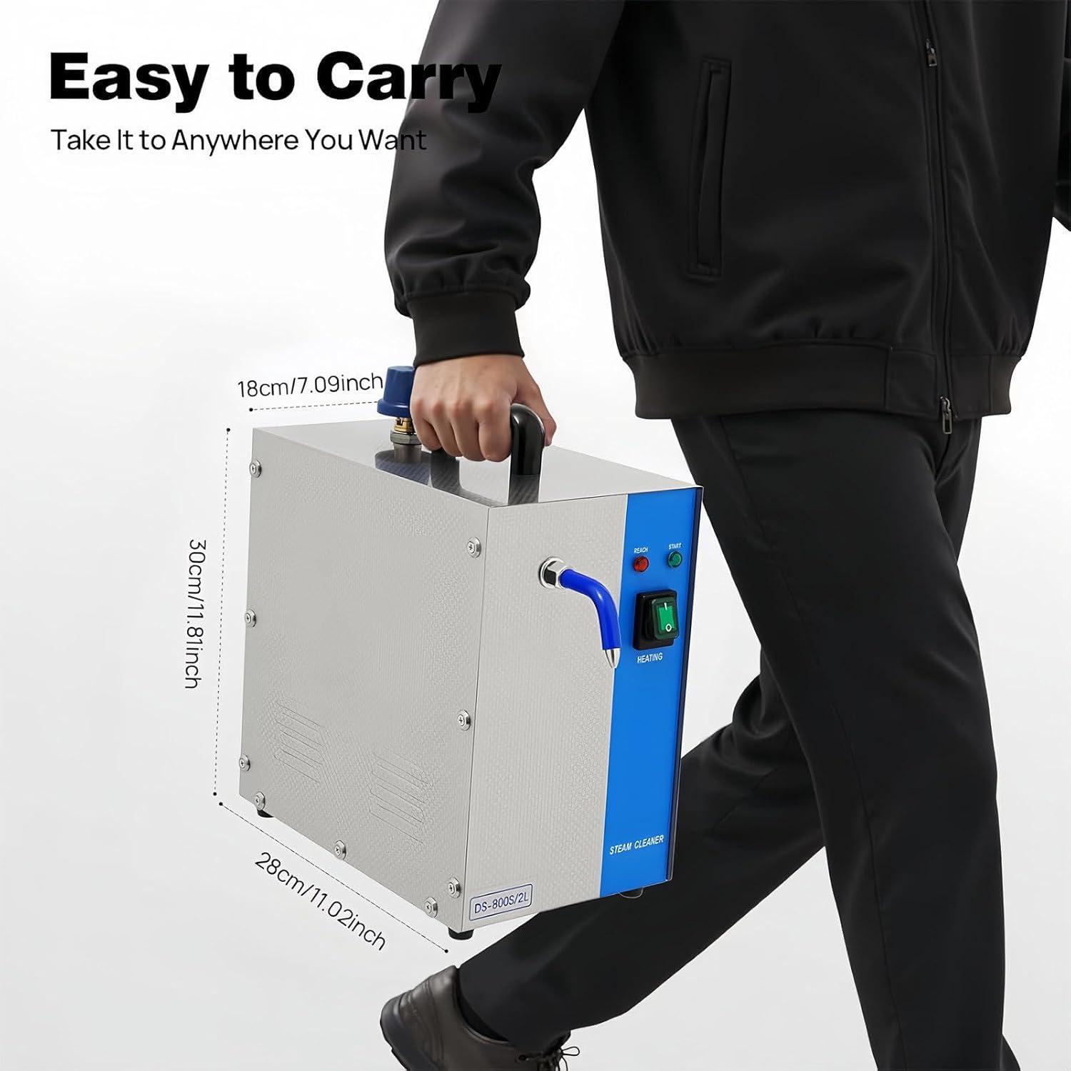 1300W Jewelry Steam Cleaner 135℃ High Temp Steam Cleaning Machine for Gold Silver Jewelry, Watch & Dental Cleaning 1300W Jewelry Steam Cleaner 135℃ High Temp Steam Cleaning Machine for Gold Silver Jewelry, Watch & Dental Cleaning