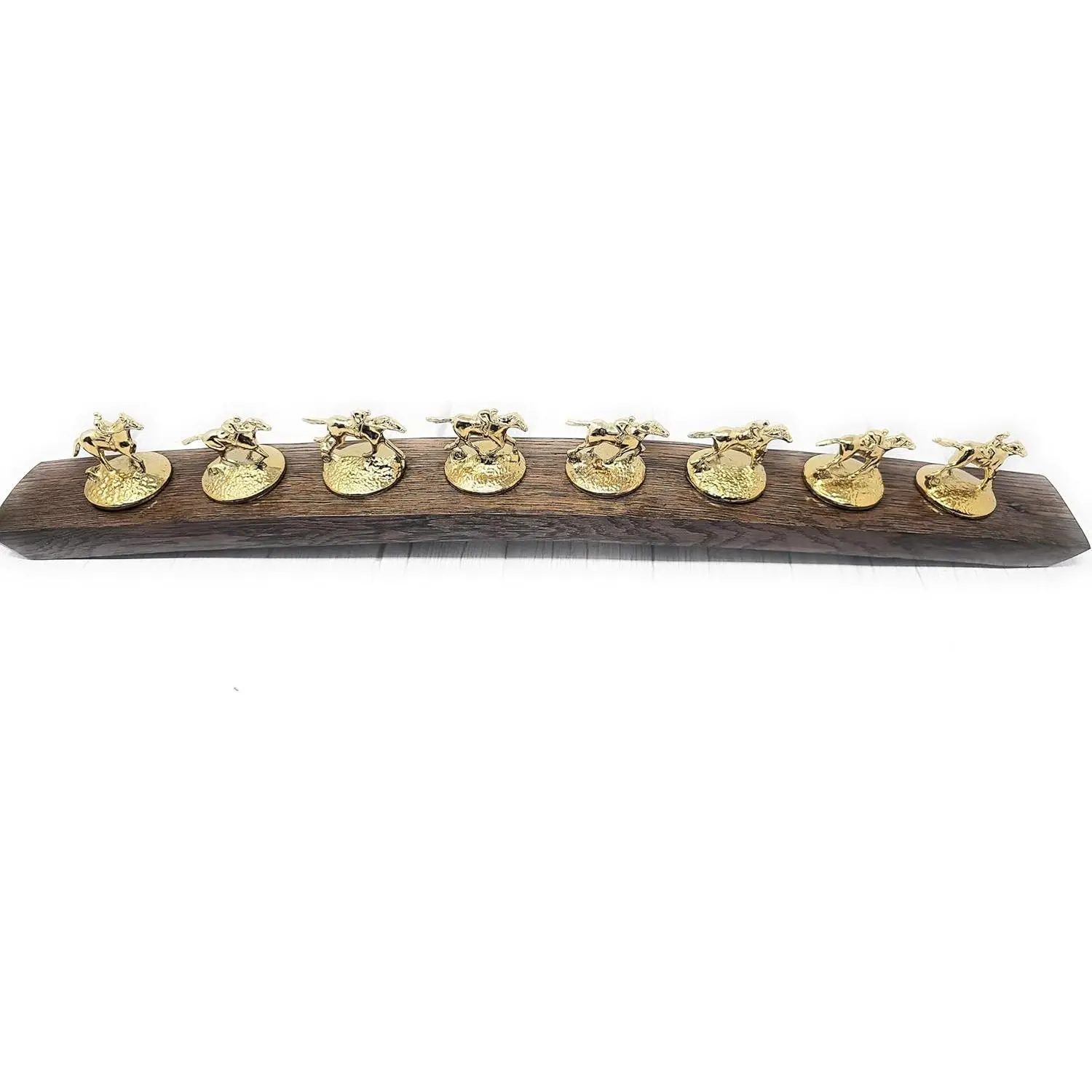 Dark Walnut Blanton's Horse Cork Organiser, Bar & Wine Utensil Display Holder for Blanton's Stoppers