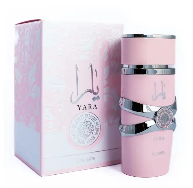 Lattafa Yara Women's Perfume, 3.4oz(100ml) Oriental Mix Fragrance, Fresh Long-Lasting Perfumes for Women with Tropical, Fruity & Vanilla Bean Notes, Fragrances