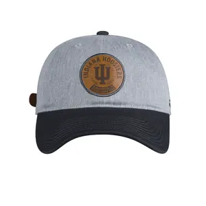 adidas Mens Indiana Hoosiers Wool Slouch Adjustable Cap  - Grey