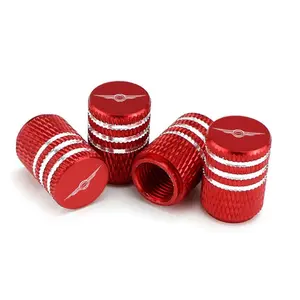 Chrysler Tire Valve Stem Cap, Aluminum Alloy Anti-Leak Wheel HUB Cover, Customizable Car Accessory, Durable & Stylish Design