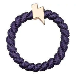 Gold Lightning Bolt - Violet