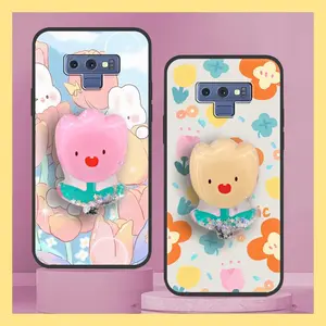 quicksand cute Phone Case For Samsung Galaxy Note9/SM-N9600 Durable Glitter Back Cover Fashion Design phone lens protection Waterproof Cartoon Skin feel silicone Soft Case TPU