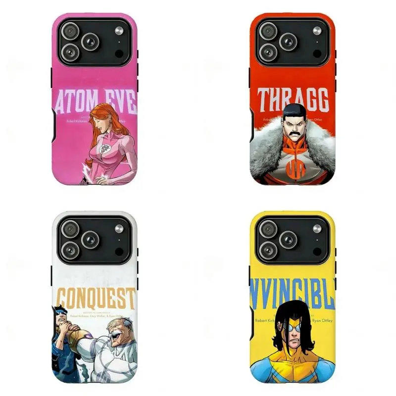 Invincible Superhero Phone Case ,Comic Lover Gift, for iPhone 17 16 15 14 13 12 11 Pro Max for Samsung S21 S22 S23 S24 S25 S26 Plus Ultra,The Best Gift for Yourself, Friends, and Family, Phone Accessories, Smartphone, Cellphone, Custom, Devices, Resistanc